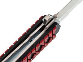 Нож Mr.Blade Hokku D2 SW G10 black red складной с чехлом