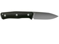Нож с фиксированным клинком LionSteel B35, сталь Sleipner, рукоять черный G10