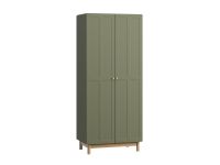 Распашной шкаф Виклу 2-90x210 Оливковый