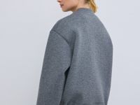 Бомбер из неопрена, Серый