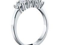 Классическое кольцо из белого золота с бриллиантами э0901кц10161600