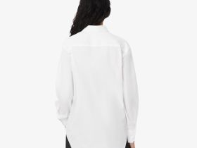 Женская рубашка Lacoste из хлопка
