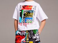 Шорты текстильные плавательные для мальчиков, средней длины