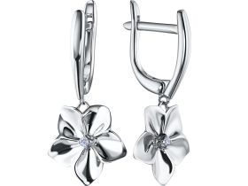 Серьги из серебра э0612сг05162400