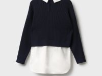 Джемпер трикотажный для девочек