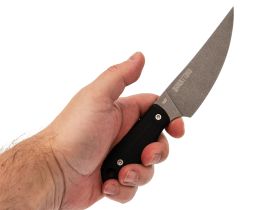 Нож Barmaley Knives Буратино L, сталь VG-10, рукоять G10, черный