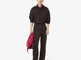 Мужские спортивные брюки Lacoste свободного кроя