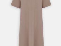 Платье-футболка из трикотажного интерлока