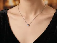 Классическая подвеска из серебра э0612пд05114600_white