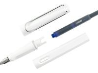 Ручка перьевая LAMY 019 safari, F Белый