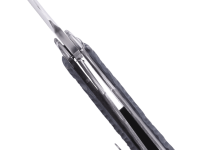 Складной нож CRKT Fossil™ BLACK WITH VEFF SERRATIONS™, сталь 8Cr13MoV, рукоять сталь 2Cr13, накладки G10