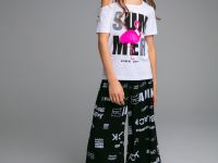 Панама текстильная для девочек