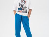 Комплект трикотажный для мальчиков: фуфайка (футболка), брюки