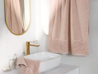 Полотенце махровое Личия/Licia, пудра