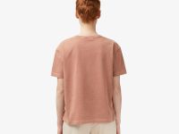 Женская хлопковая футболка Lacoste