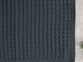 Полотенце вафельное Francesca, графит