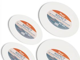 Холст на подрамнике Pinax овальный 40x50 см 100% хлопок 380 г