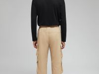 Брюки-карго с эластичным поясом