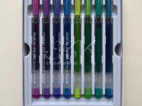 Набор ручек гелевых Languo, 1,00 мм, 16 цветов, с глиттером