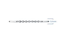 Браслет из белого золота э4712бр08152800