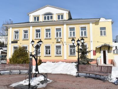 Дом, в котором в 1921 г. жил и работал чувашский поэт Михаил Сеспель