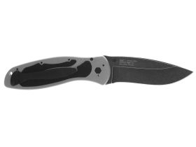 Полуавтоматический складной нож Kershaw Blur, сталь Sandvik 14C28N, рукоять алюминий, серый