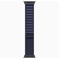 Ремешок Apple для Watch Ultra 49mm Navy Black Titanium Alpine Loop (L)