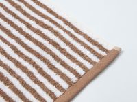 Полотенце махровое Узкая полоска/Striscia stretta, какао