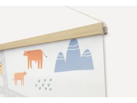 Панно детское Сити Животные 45x60