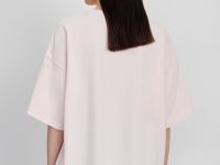 Свободная футболка с принтом