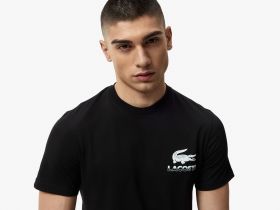 Мужская хлопковая футболка Lacoste