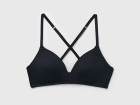 Бюстгальтер с формованными чашками, Черный