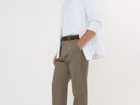 Брюки со съёмным ремнём, Коричневый