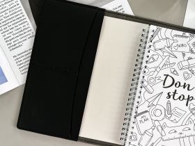 Кожаная обложка универсальная Remarklee "Фиолетовая"