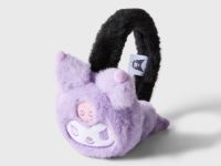 Сиреневые зимние наушники с Kuromi для девочки Глория Джинс