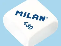 Ластик и кисточка Milan "COMPACT Fun Animals+1" запасной ластик 430 в блистере 3,9х2,9х0,9 см