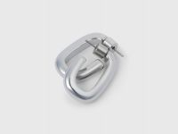 Набор серёжек с каффами, Серебряный