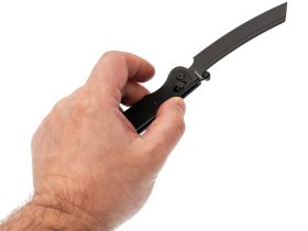 Складной нож Daggerr Begemot Slim All Black, сталь VG-10, рукоять G10