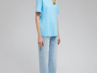 Футболка из мерсеризованного хлопка