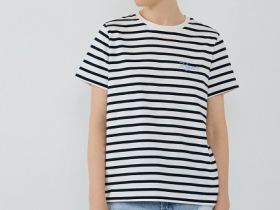 Футболка в морском стиле, Белый