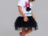 Платье трикотажное для девочек