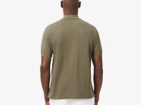 Мужское поло L.12.12 из меланжевой ткани