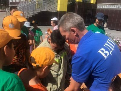 В Центре «Сосновый бор» детям провели урок по пожарной безопасности