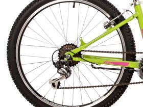 Подростковый велосипед Novatrack Jenny 24, год 2023, цвет Зеленый, ростовка 12