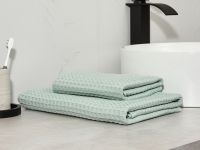 Полотенце вафельное Lorgo, мята