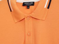 Базовое поло из хлопка прямого силуэта