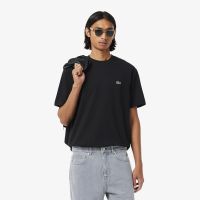 Мужская хлопковая футболка Lacoste с коротким рукавом