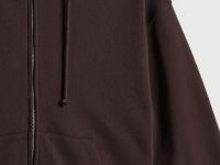 Толстовка на молнии для девочек, Коричневый