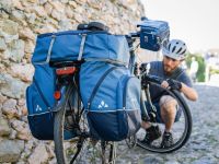 Велосумка-трансформер штаны на багажник Vaude Karakorum (черный)