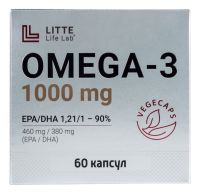 Биодобавка Омега 3 60 капсул (в блистере)